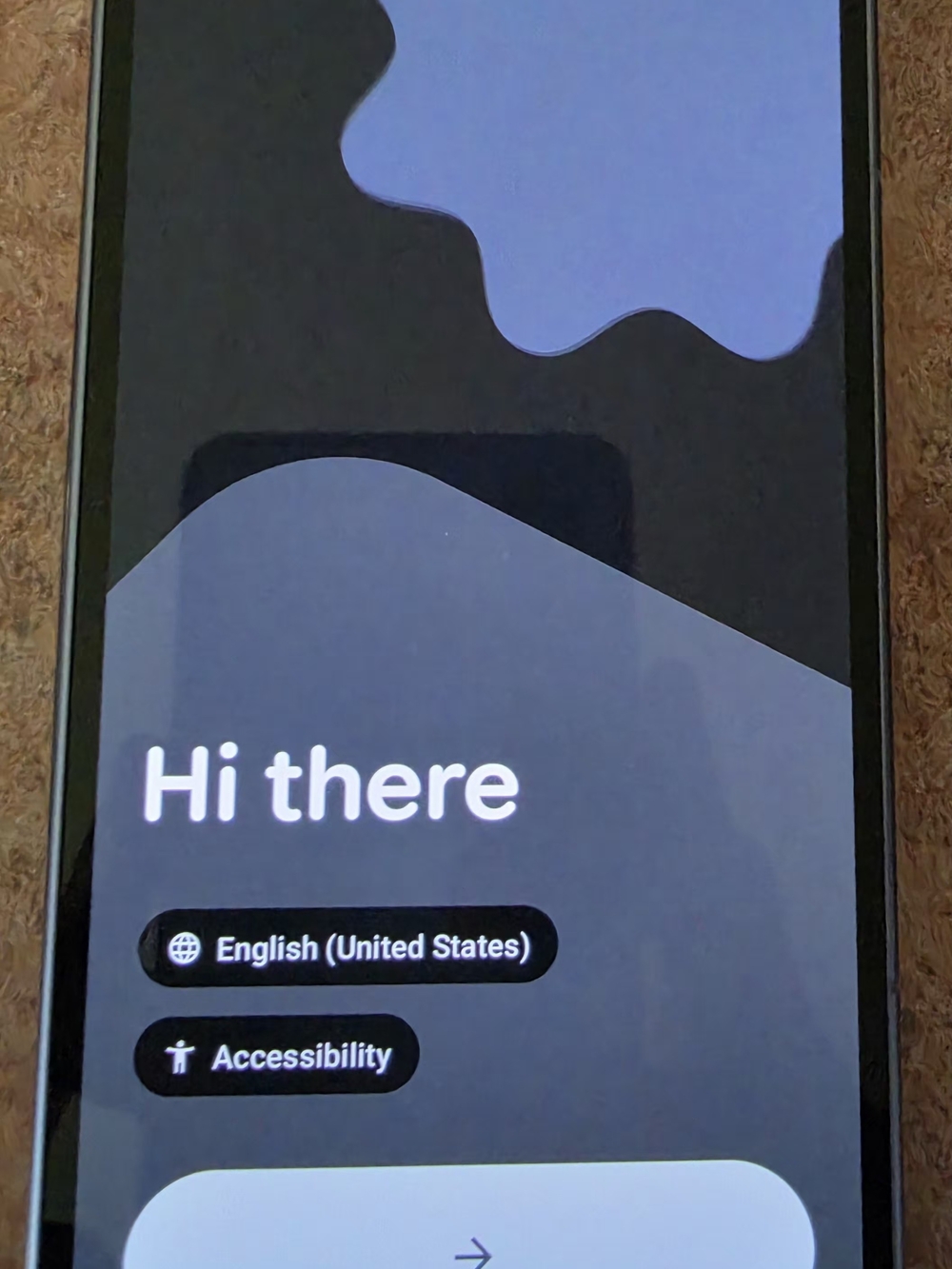 GOOGLE PIXEL 10 PRO Front-Display Smartphone with Setup Screen